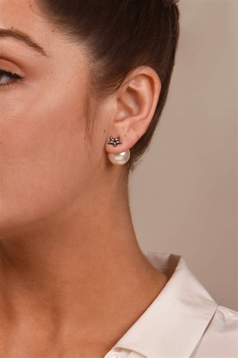 dior tribales earings|christian mise en Dior earrings.